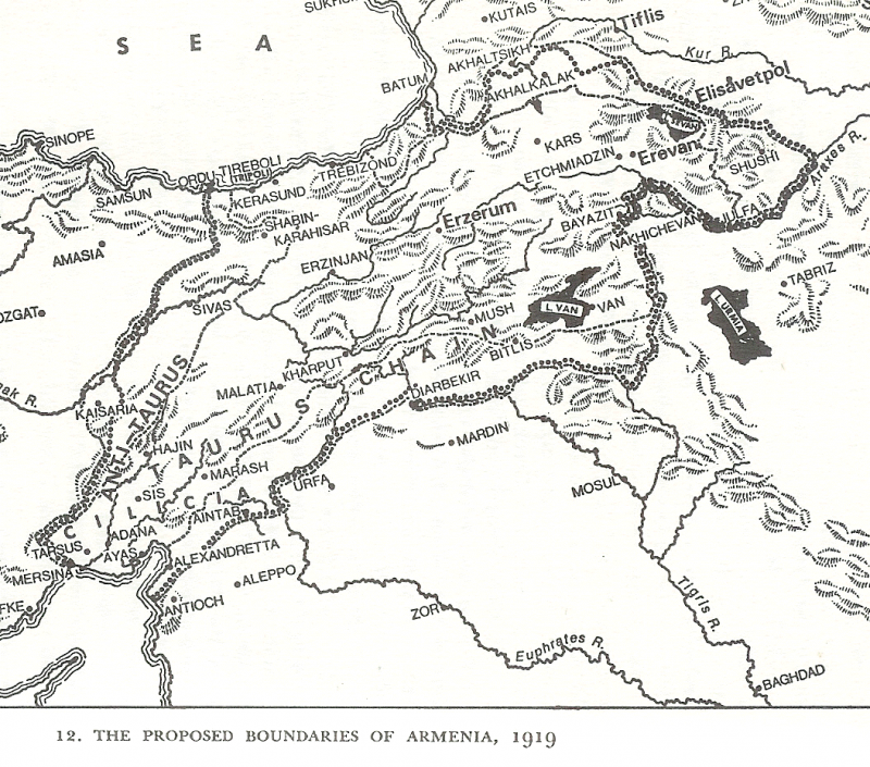 Карта армении до 1920 года - 89 фото